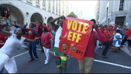 South Africa's opposition EFF rises in polls