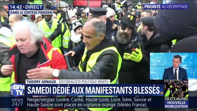 Gilets jaunes Acte XII : une marche pour les blessés (2/2)