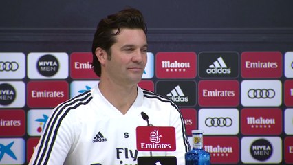 Solari: "¿El Barça? Estamos en un buen momento y veo a los jugadores fenomenal"