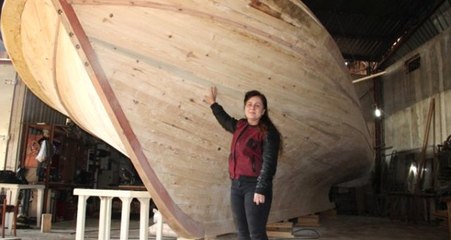 Kadın Girişimci, Denizi Olmayan Manisa'da Tekne Üretiyor