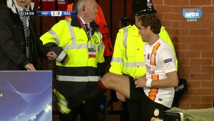 Manchester United 1 - 0  Galatasaray Şampiyonlar Ligi İlk yarı