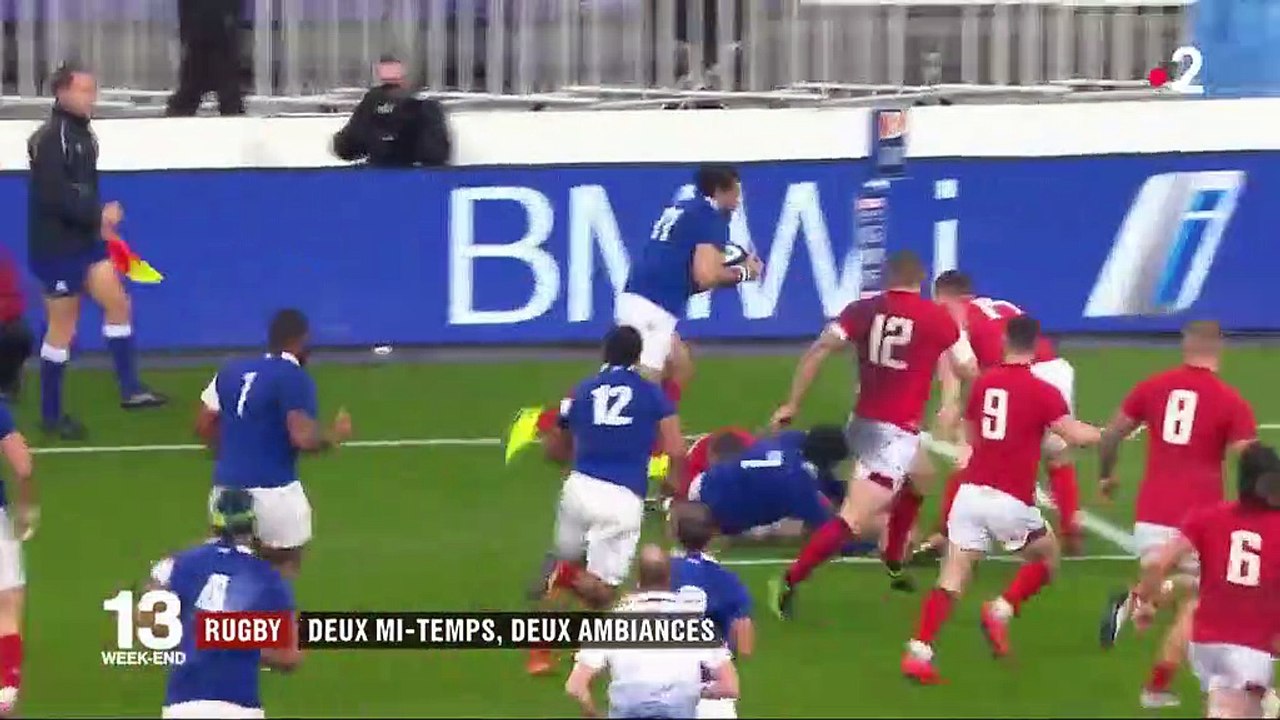 Rugby : deux mi-temps, deux ambiances