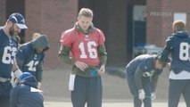 Superbowl LIII - Les Patriots et les Rams à l'entraînement