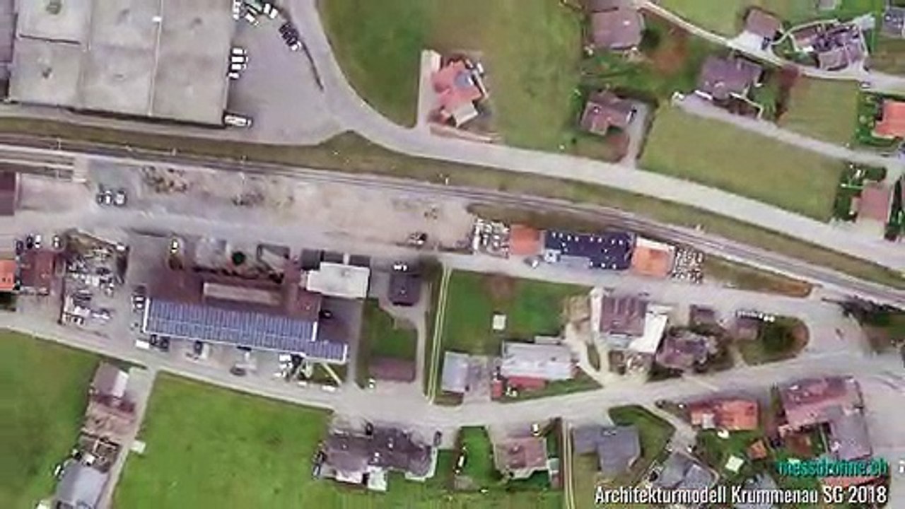 3D Architekturmodell Krummenau