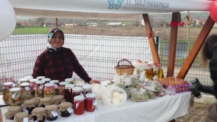 Tekirdağ'da Karadenizli Kadınlar 'Organik Yöresel Pazar' Açtı