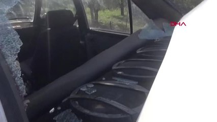 Aydın Taşkın Suları Otomobili Yuttu, Sürücü Zor Kurtuldu Ekiyle