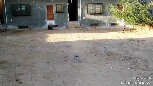 Testing the power of the crackers by keeping a cracker under bucket [ Part 2 ]