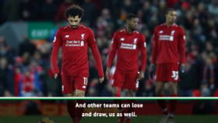 Leicester draw isn't a reality check - Klopp