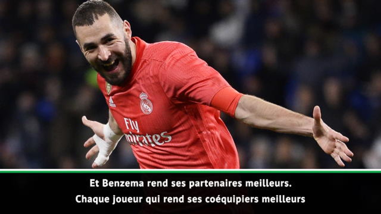 Real Madrid - Solari : "Benzema brille en rendant ses coéquipiers meilleurs"