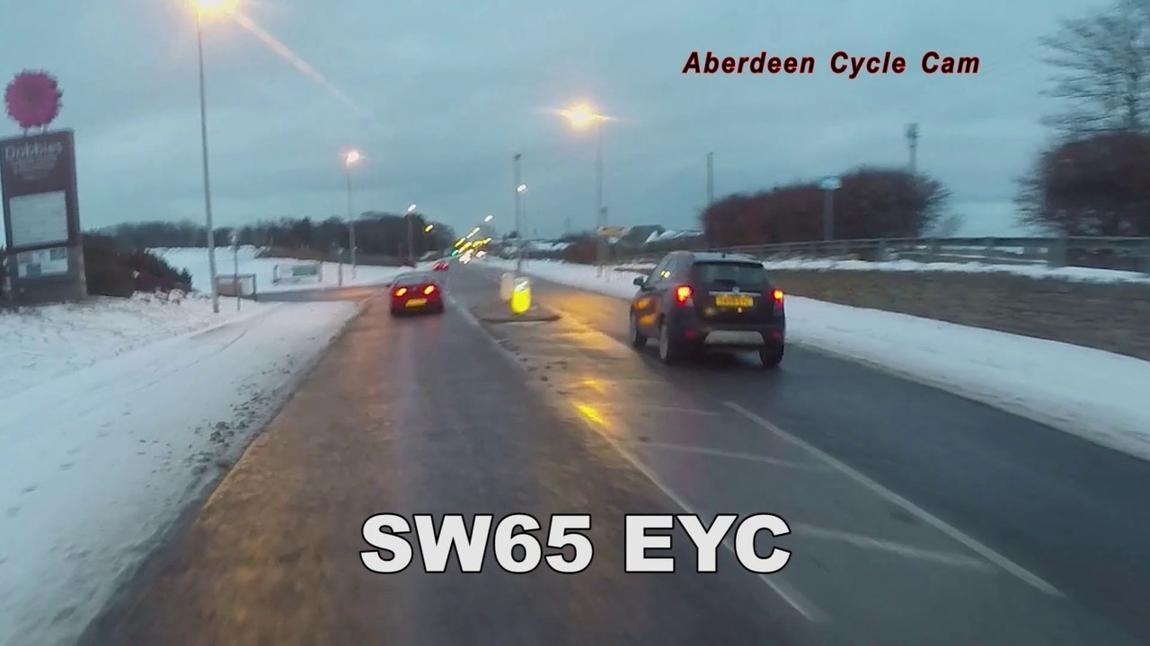 SW65EYC - When you can't wait 8 seconds for a safe and legal overtake - Lang Stracht, Aberdeen