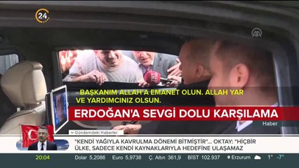 Sevgi dolu karşılama