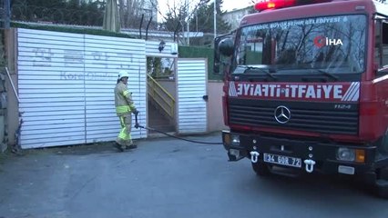 Sarıyer'deki Kore Okulu'nda Yangın Paniği