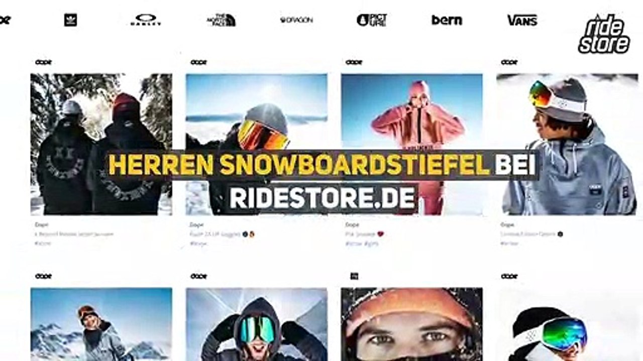 Herren Snowboardstiefel bei Ridestore.de