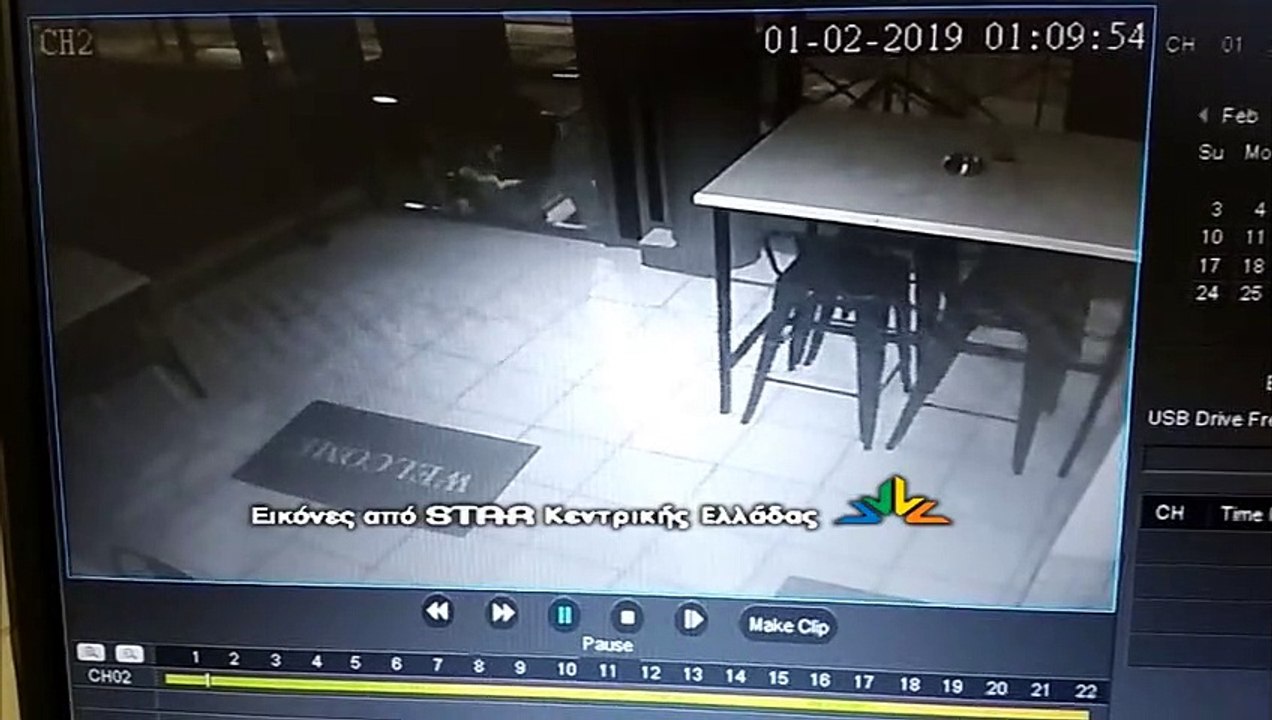 Απόπειρα ληστείας σε γνωστή πιτσαρία της Λαμίας