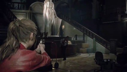 RE2 REMAKE FIRST TIME PLAYTHROUGH PART 15