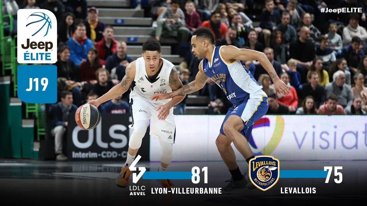 Jeep® ÉLITE : Lyon-Villeurbanne vs Levallois (J19)
