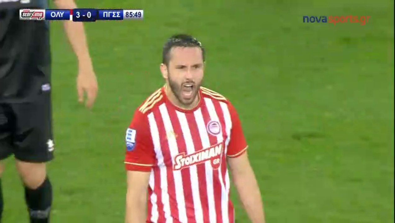 4-0 Jagoš Vuković UNBELIEVABLE Goal - Olympiakos 4-0 Panionios 02.02.109 [HD]