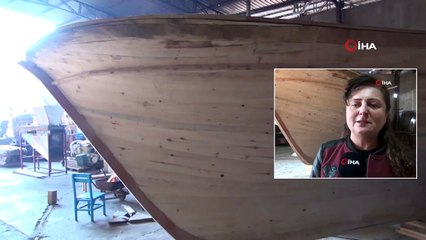 Kadın Girişimci, Denizi Olmayan Manisa’da Tekne İmalatı Yapıyor