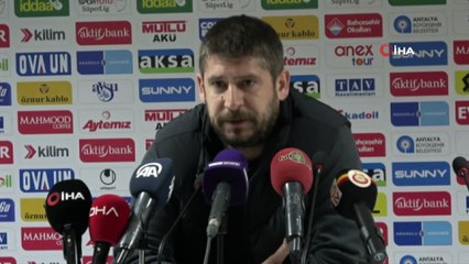 Ümit Davala: ”Galatasaray 1-1 berabere kalıyorsa, bu bizim ayıbımızdır”