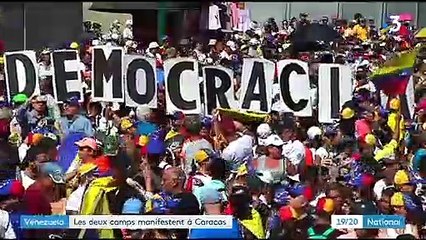 Venezuela : les deux camps manifestent à Caracas
