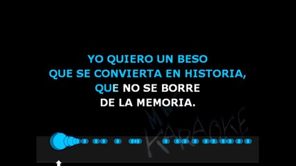 REGALAME UN BESO - Chebere (karaoke)