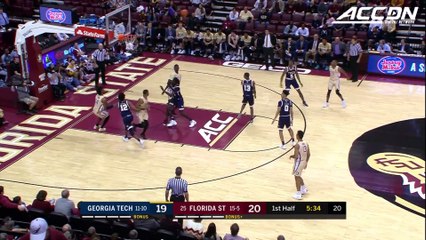 Georgia Tech vs. Florida State Basketball Highlights (2018-19)
