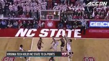 VT's Defense Holds NC State To 24 Points In Hokies' Win