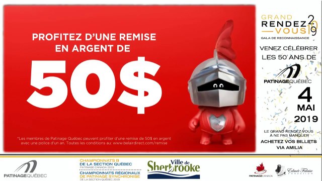 Championnats B de la section Québec - Patinage Canada 2019/ Juvénile Danses sur tracé - Ten-Fox/Valse Européenne & Juvénile Couple