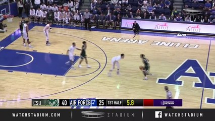 Colorado State vs. Air Force Basketball Highlights (2018-19)