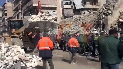 11 killed in building collapse in Syria's Aleppo