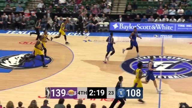 Xavier Rathan-Mayes (20 points) Highlights vs. South Bay Lakers