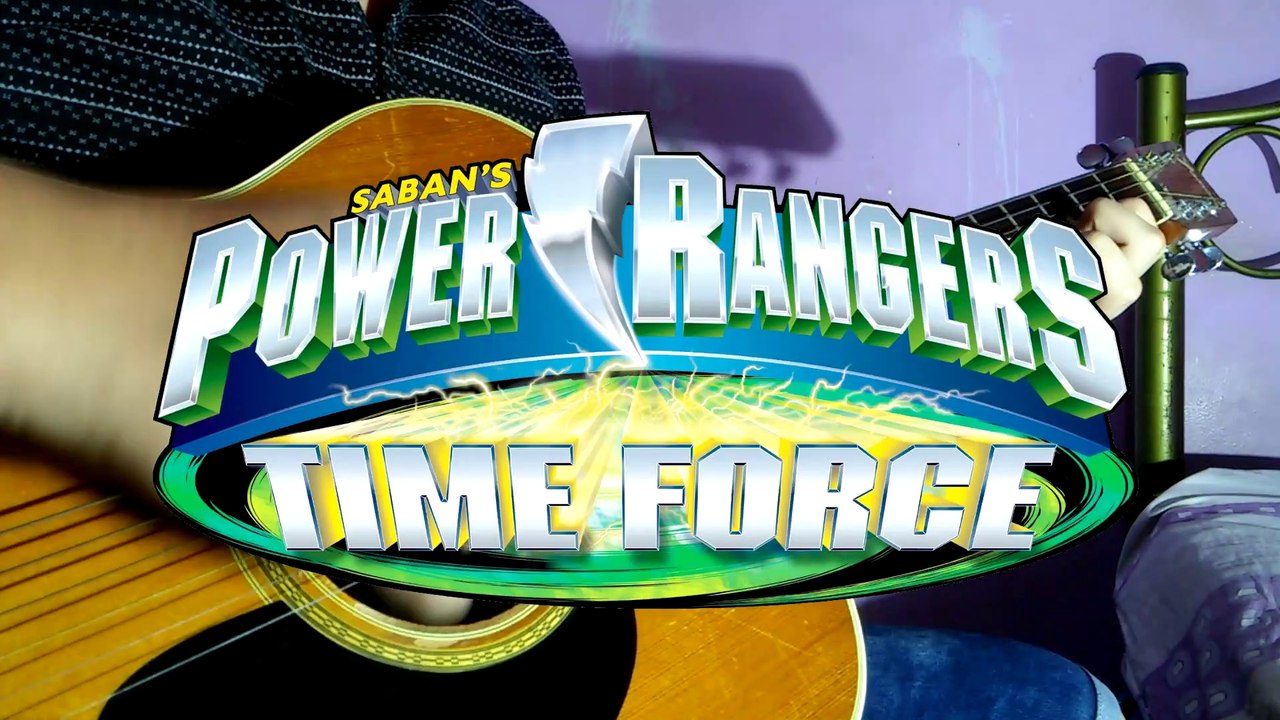 Power Rangers Time Force - Fingerstyle Guitar Cover (Opening) [Fuerza Del Tiempo]