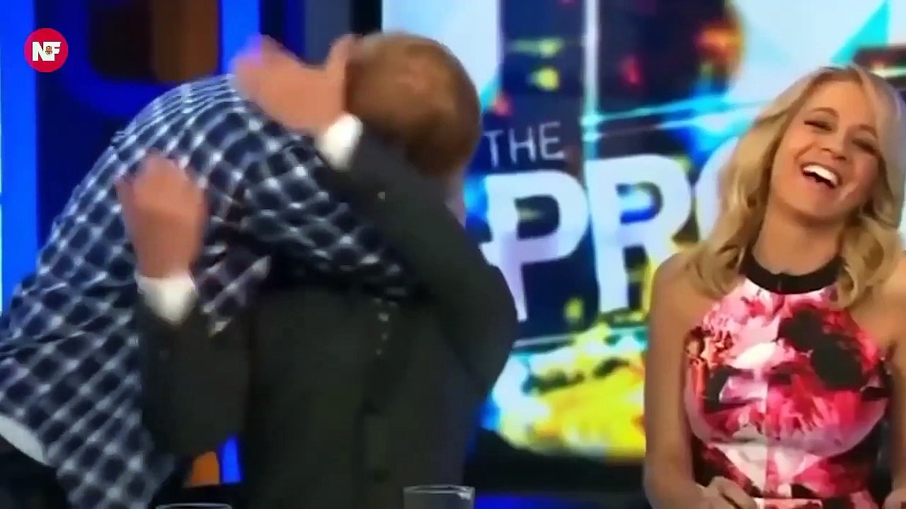 Funny News Reporter Live Kissing Public Bloopers 2019