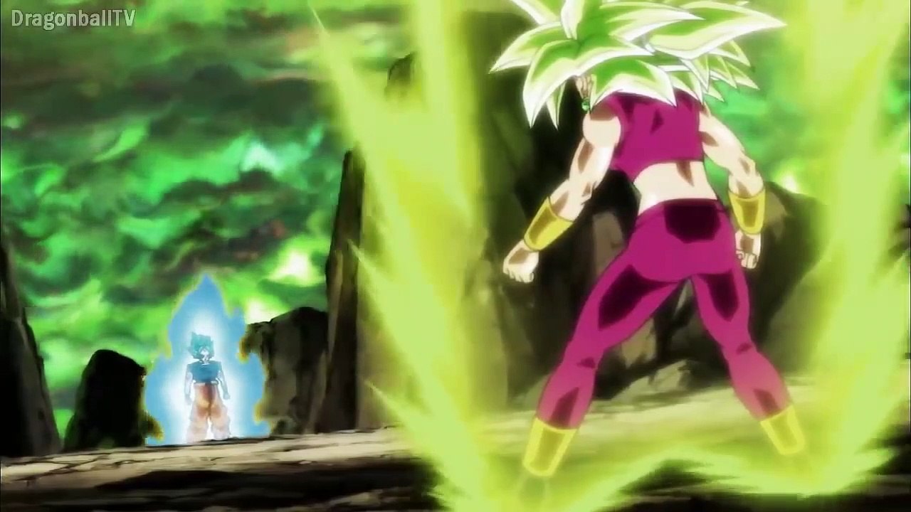 Goku SSJ Blue VS Kefla SSJ  Dragon Ball Super (Español Latino)