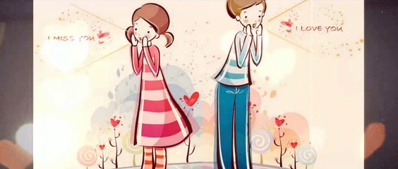 Status song "Hum tumhe kaise batayein" cute love videos