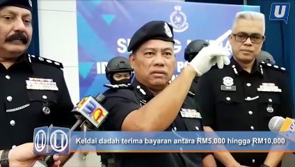 Keldai dadah terima bayaran antara RM5,000 hingga RM10,000