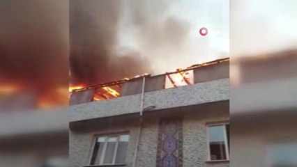 Esenyurt'da Korkutan Yangın