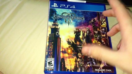 Kingdom Hearts III (PS4) Unboxing