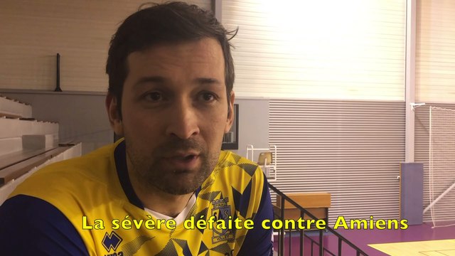 Volley-ball : réaction de Predrag Brankovic après Epinal - Amiens