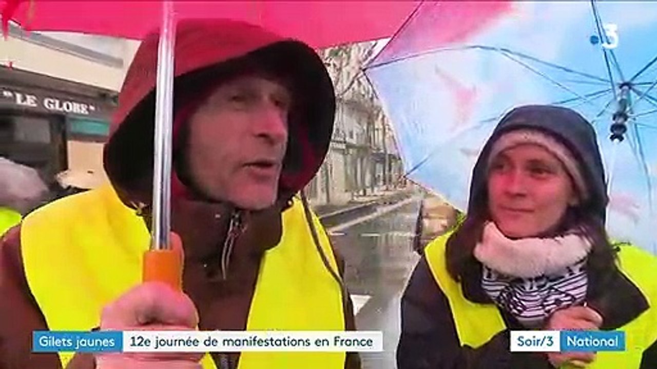 Acte XII des "gilets jaunes" : moins de monde, moins de violences