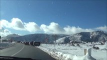 Rumo ao 1º Nevão de 2019 na Serra da Estrela, ir e voltar... 2-2-2019