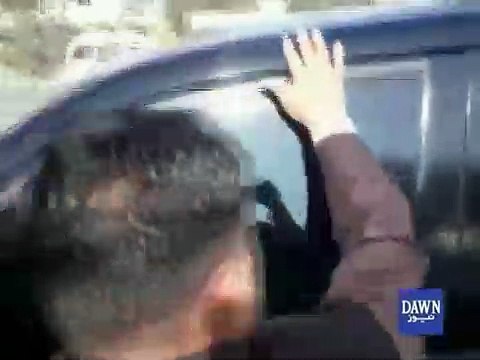 reporters asking question from maryam nawaz