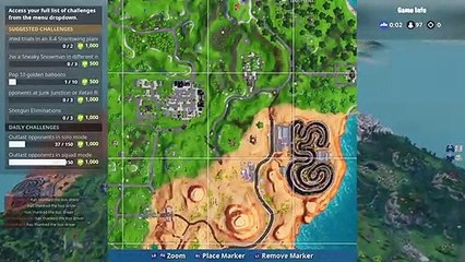 Fortnite- Where To Use 'Keep It Mello' At An Ice Cream Parlour