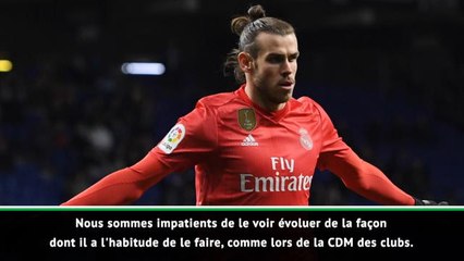 22e j. - Solari : "Bale est un joueur primordial pour nous"