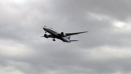 B787-800 ANA approaching EDDM-Munich Airport (1080/50P) 24.01.2017