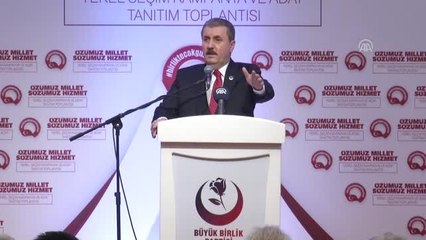 Destici: "Terör Bataklıkları Kurutulacaktır"