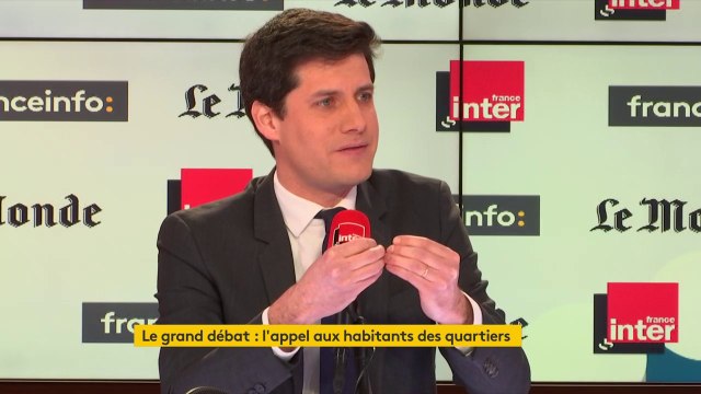 Julien Denormandie : Aujourd'hui vous avez un jeune sur six qui habite dans les quartiers prioritaires de la ville