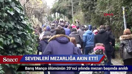 Descargar video: Barış Manço ölümünün 20’nci yılında mezarı başında anıldı