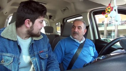 Belediye Başkan adayı taksi şoförü oldu projelerini anlattı