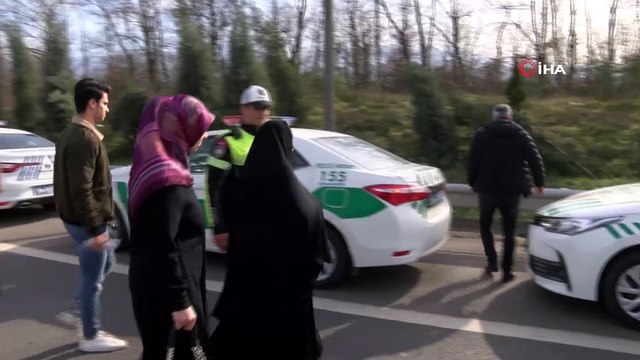 TEM’de 9 aracın karıştığı zincirleme kazada 8 kişi yaralandı